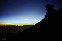Sunrise dari Jalur Summit Mahameru